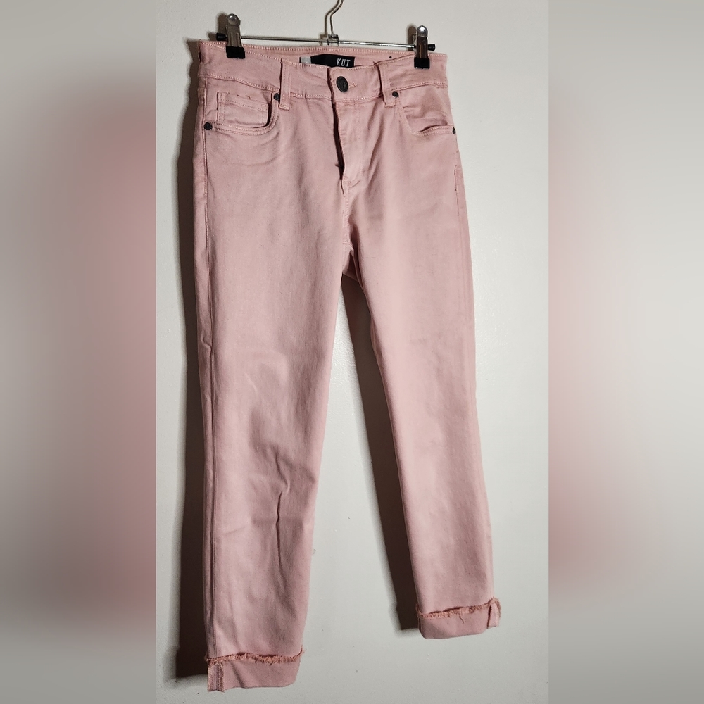 Kut from the Kloth pink pants
